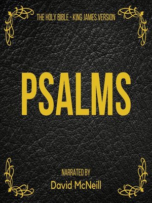 cover image of The Holy Bible--Psalms
